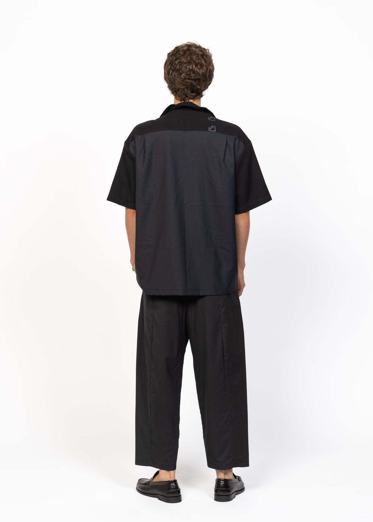 The André Shirt Handwoven with Embroidery