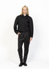 Her Aviation Jacket Black - Bouclé Back