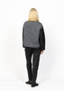 The Cropped Jacket Grey Back