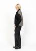 The Cropped Jacket Black Wool - Bouclé Back