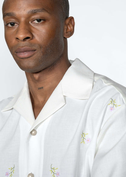 The André Shirt / Lilac Flowers / One of Two