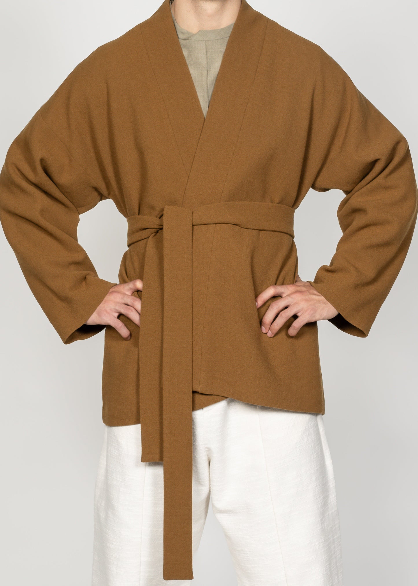 The Kimono Jacket / Cognac Gold