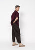 The André Shirt Handwoven Burgundy