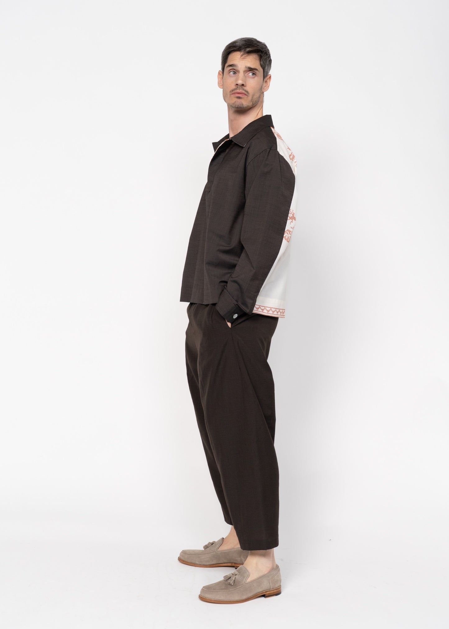 The Polo Shirt Dark Brown