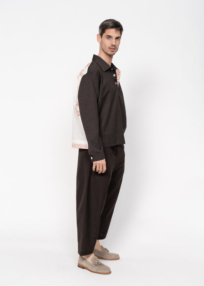 The Polo Shirt Dark Brown