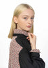 Her Lightweight Wool Shirt Black with Bouclé Back
