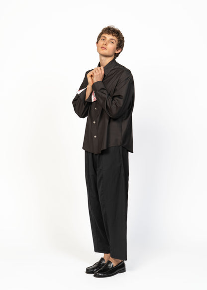 The Shirt Dark Brown