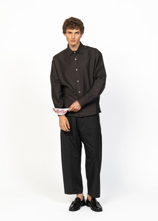 The Shirt Dark Brown