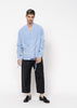 The Wrapped Shirt Light Blue