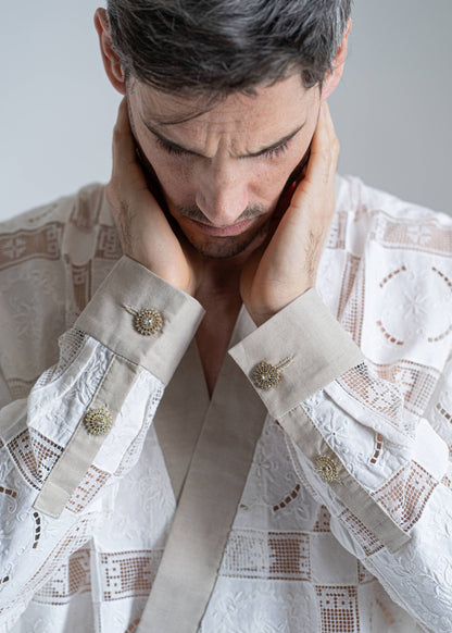 The Wrapped Shirt Lace Two