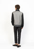 His Aviation Jacket Grey - Back Light Grey