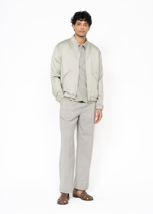 The Bomber Jacket / Light Green