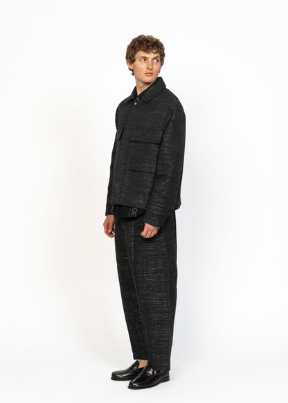 The Easy Jacket / Boucle Dark Dark Grey
