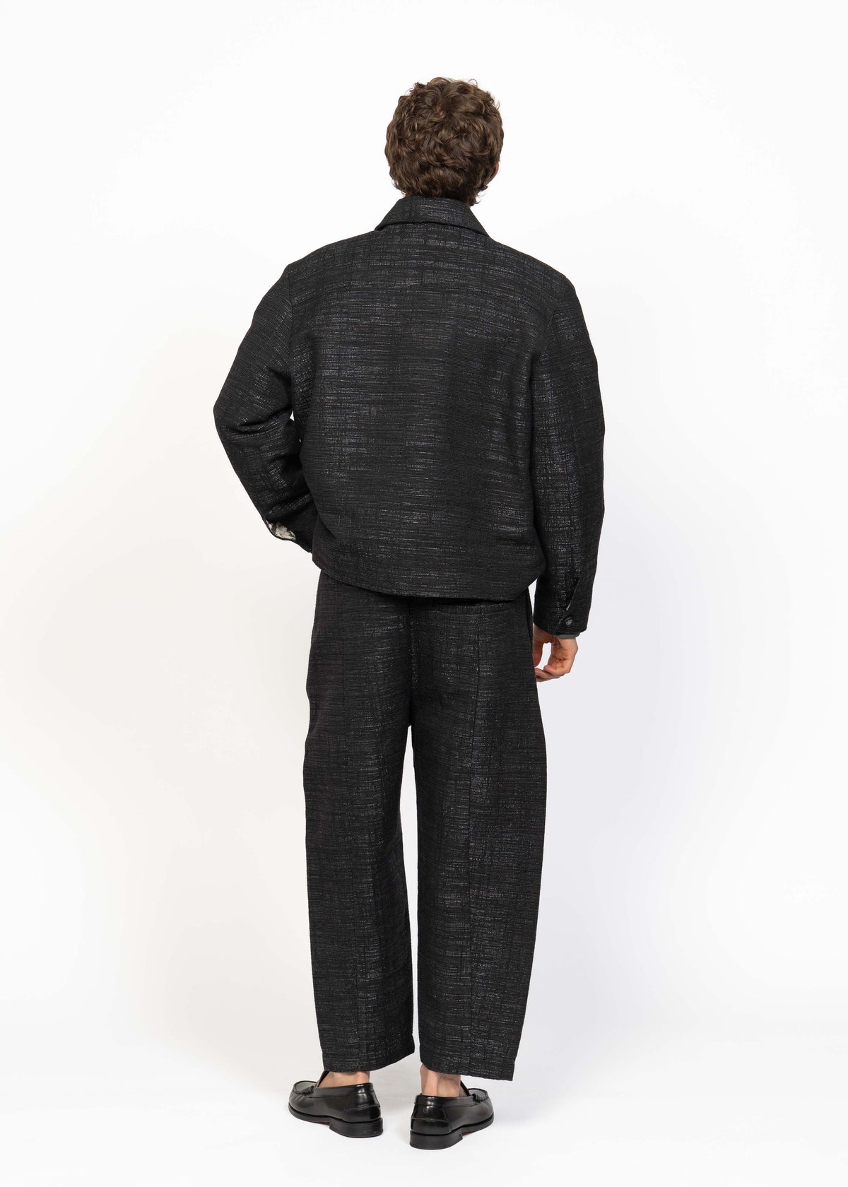 The Easy Jacket / Boucle Dark Dark Grey