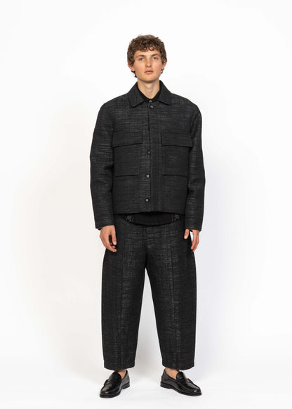 The Easy Jacket / Boucle Dark Dark Grey