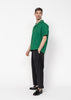 The André Shirt Handwoven Green