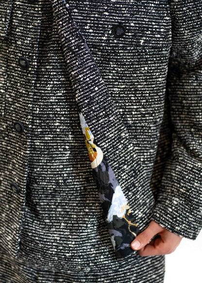 The Easy Jacket Bouclé Light Grey