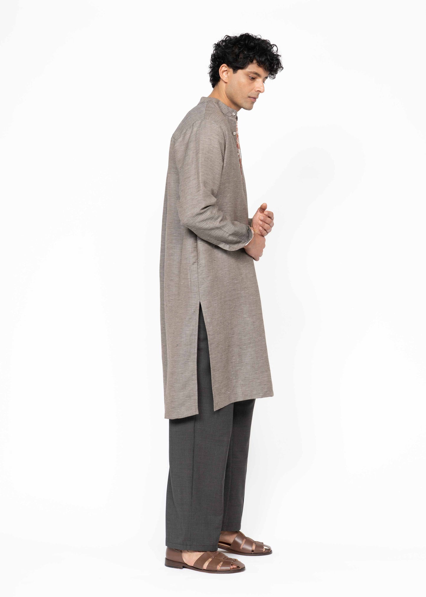 The Kaftan / Brown Linen