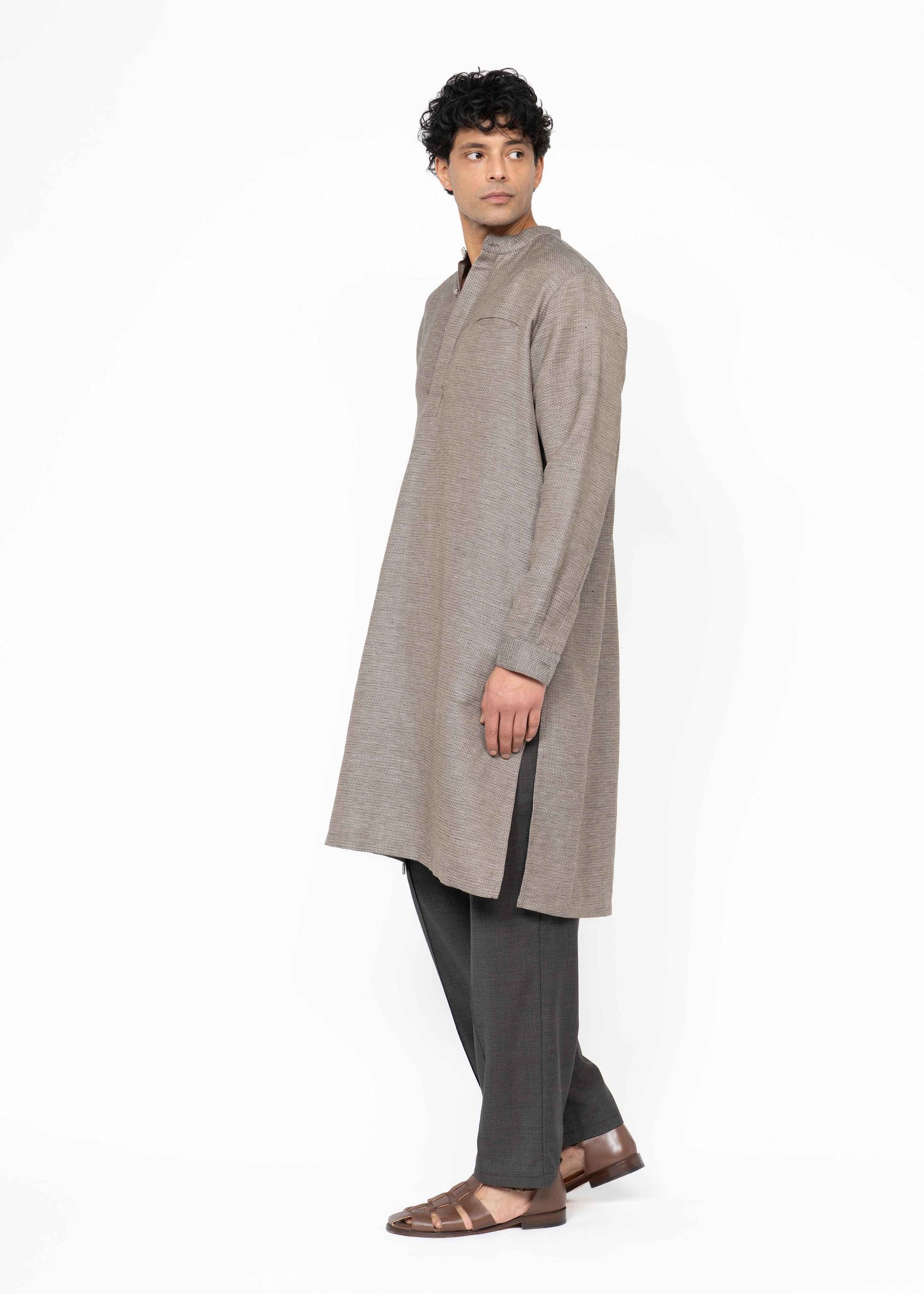 The Kaftan / Brown Linen