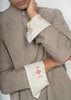 The Long Cuffs Shirt / Taupe