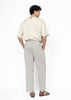 The Loose Fit Pants /  Dusty Sage / Pinstripe