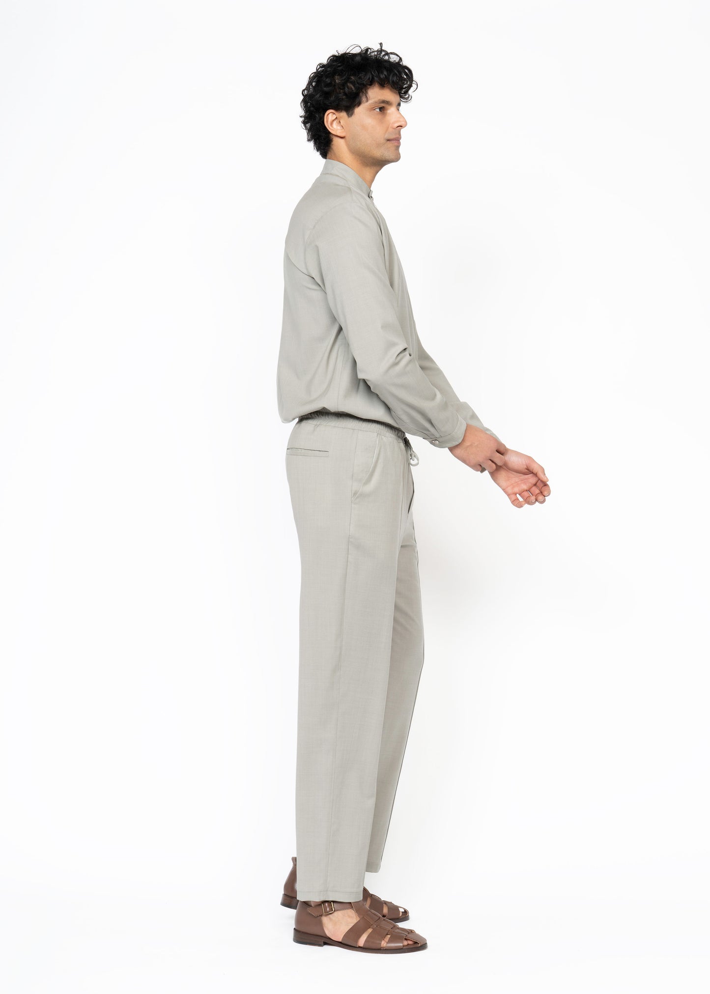 The Loose Fit Pants / Dusty Sage