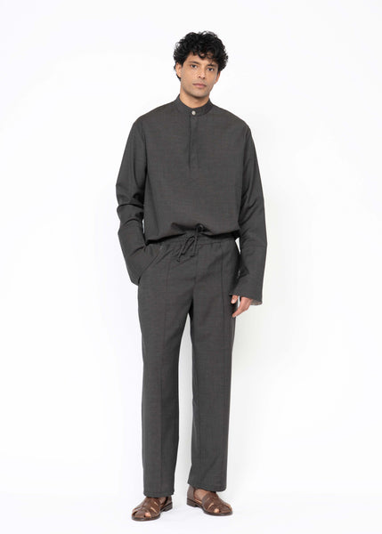 The Loose Fit Pants / Brown