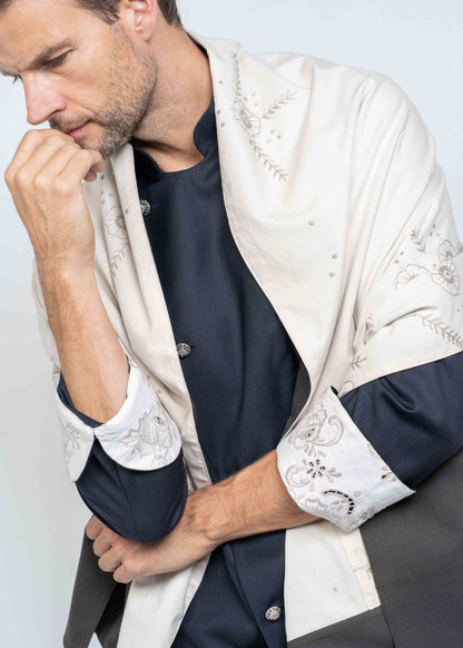 His Shawl Brown
