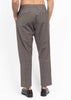 The Straight Leg Pants Light Brown