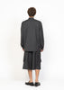 The Long Cuffs Shirt Charcoal