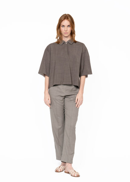 Her Polo Shirt / Brown