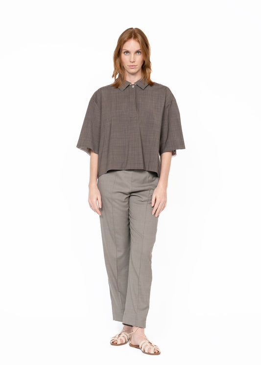 Her Polo Shirt / Brown