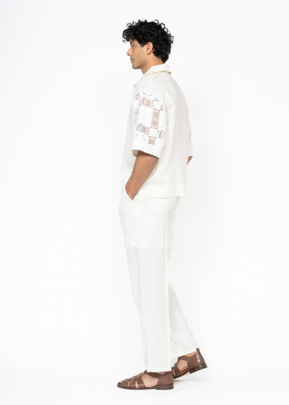 The Loose Fit Pants / White