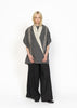 Her Shawl Double Face Grey/Beige