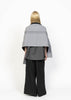 Her Shawl Double Face Light Grey/Carchoal