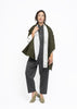 Her Shawl Green Wool