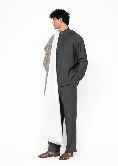 His Shawl Handwoven Wool