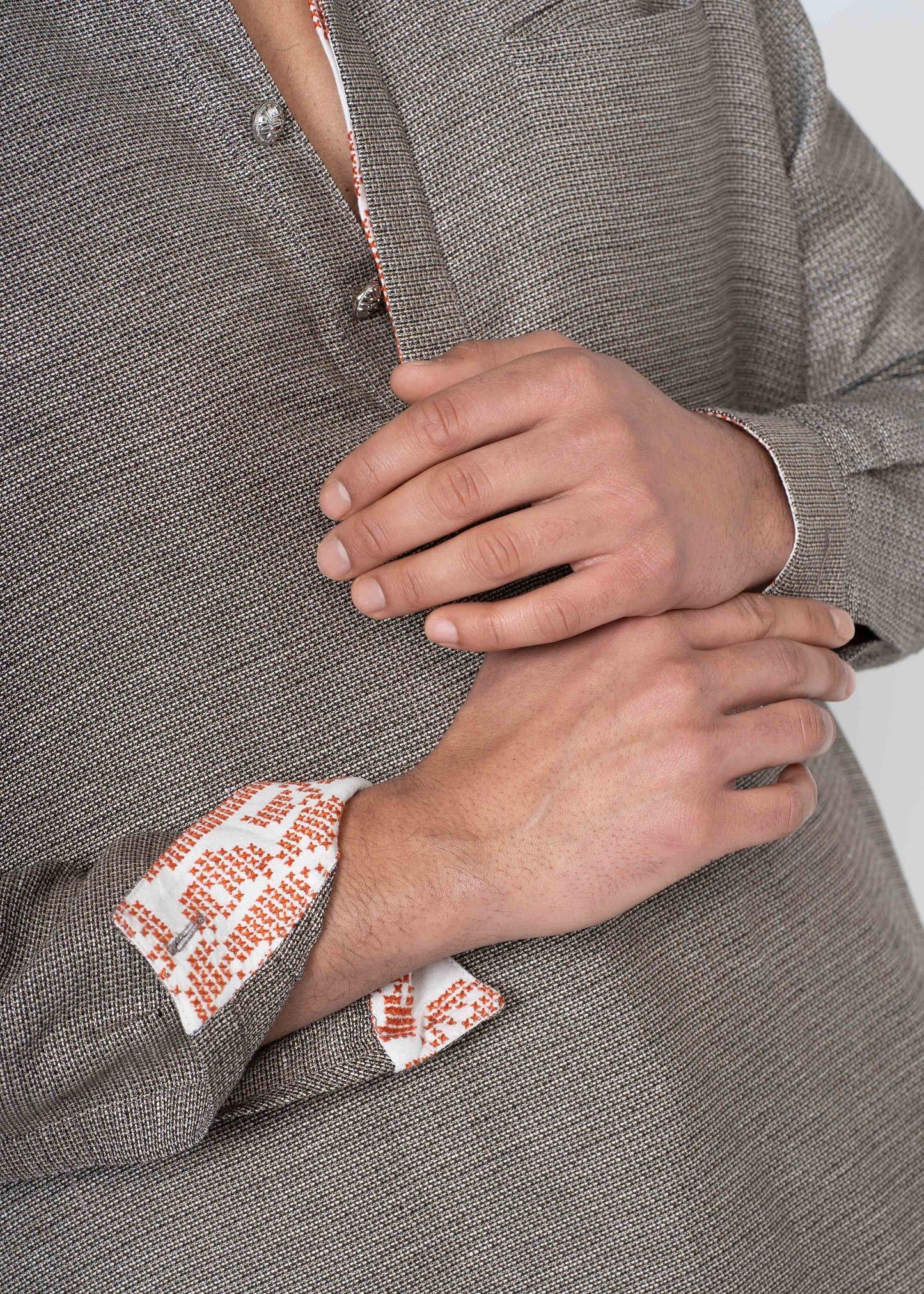 The Kaftan / Brown Linen