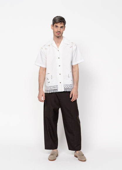 The André Shirt Embroidered Lace