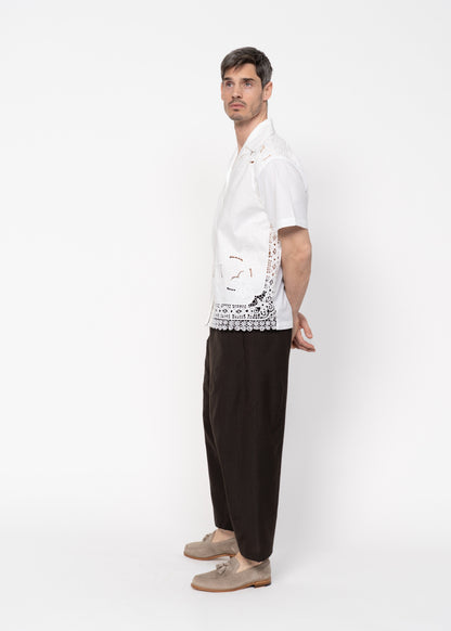 The André Shirt Embroidered Lace
