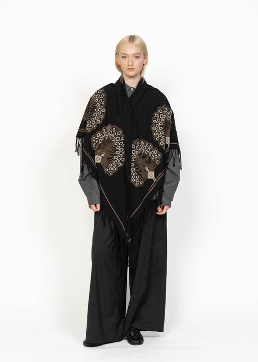 The Stole Peacock / Black