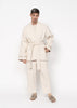 The Flamma Suit Bouclé / Ecru