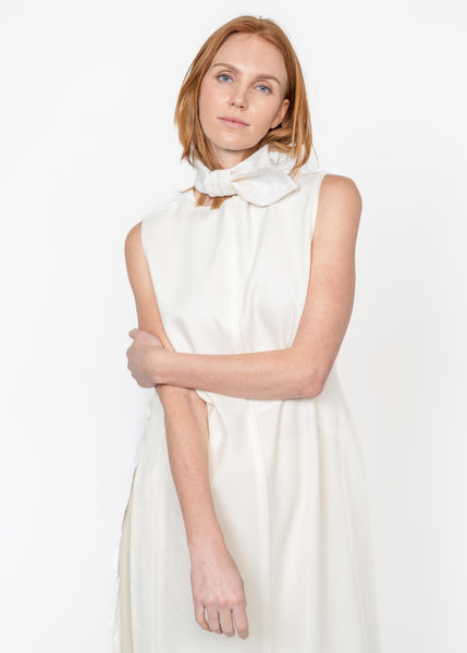 The Twilly Tie Off White