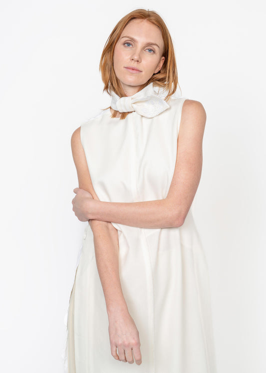 The Twilly Tie Off White