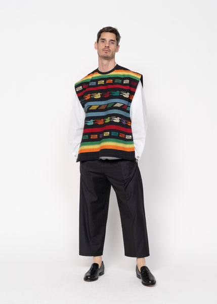 The Vest Handwoven / Peruvian Multicoloured