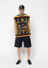 The Vest  Handwoven / Multicolored / Black Back