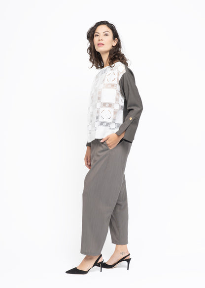 The Antonia Blouse White Lace