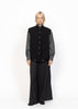 Her Gilet Handwoven Front