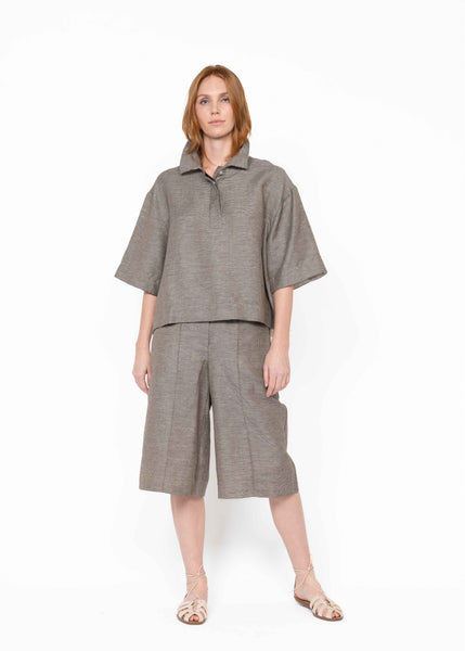 Her Polo Shirt / Linen