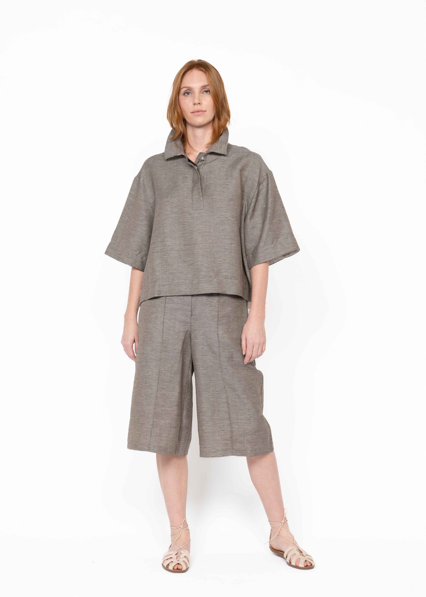 Her Polo Shirt / Linen